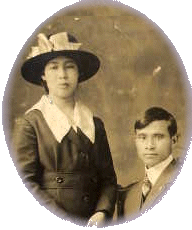 George and Hisae Takagi in 1918